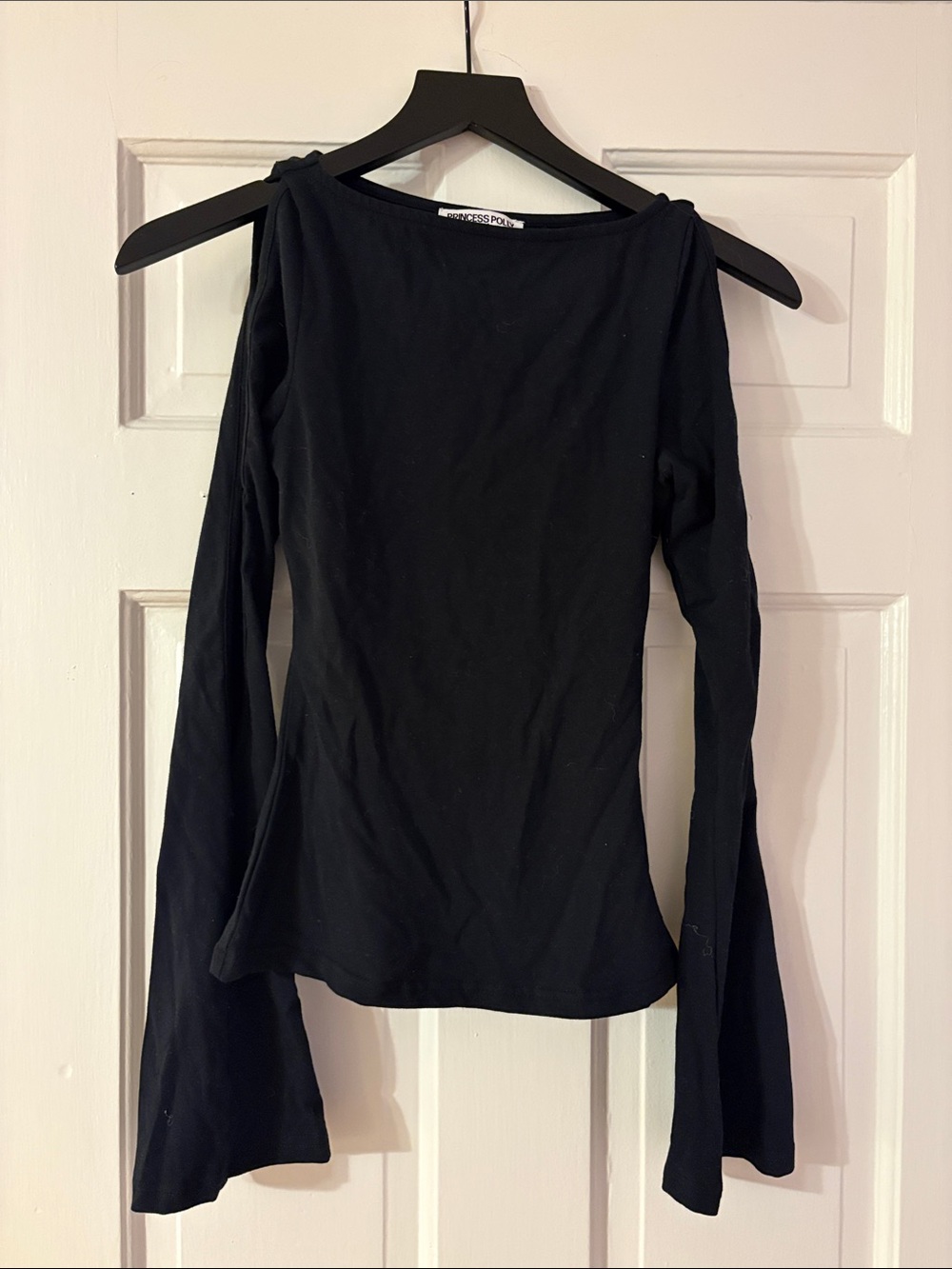 Princess Polly Black Long Sleeve Tee